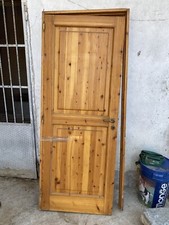 3 Porte In Legno Di Noce Massello
