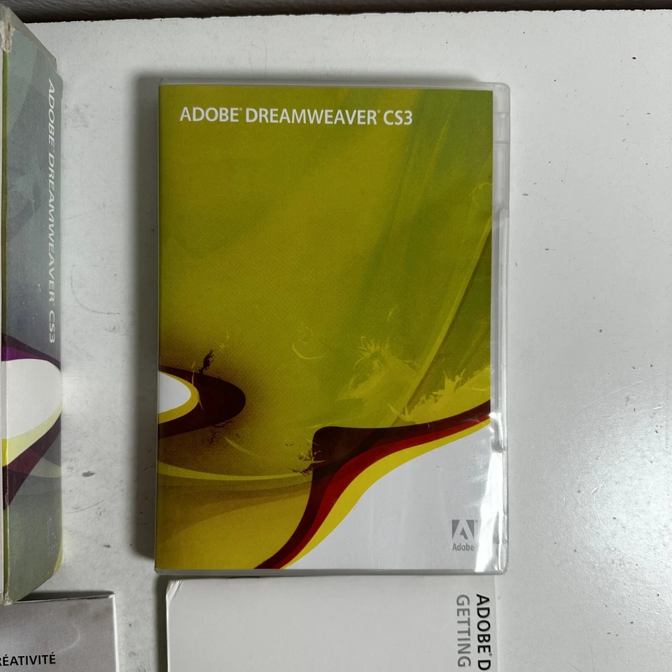 Adobe Dreamweaver CS3 Graphics Editing MAC OS Video and Audio Software DVD - Image 4 of 4