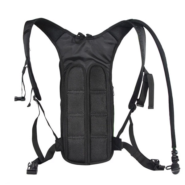 Mochila deportiva de hidratación reflectante impermeable para moto + vejiga de agua Foto 3 de 4