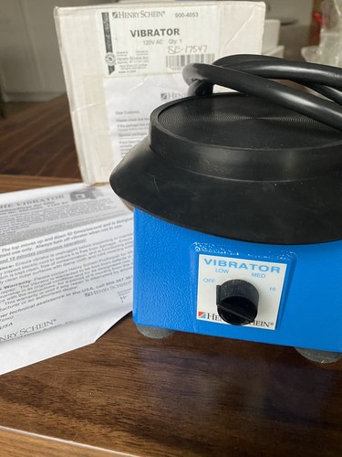 Henry Schein The Vibrator Dental Vibrator Eaves Duty 900-4053 115v AC