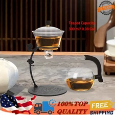 Modern Glass Tea Set Semi-Automatic Drip Pot for Tea Coffee – Lazy Kungfu