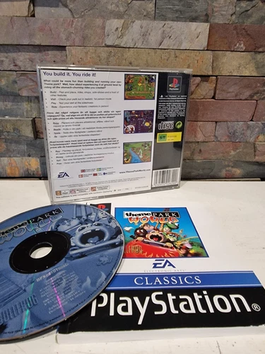 Theme Park World Videogame - PS1 Playstation 1