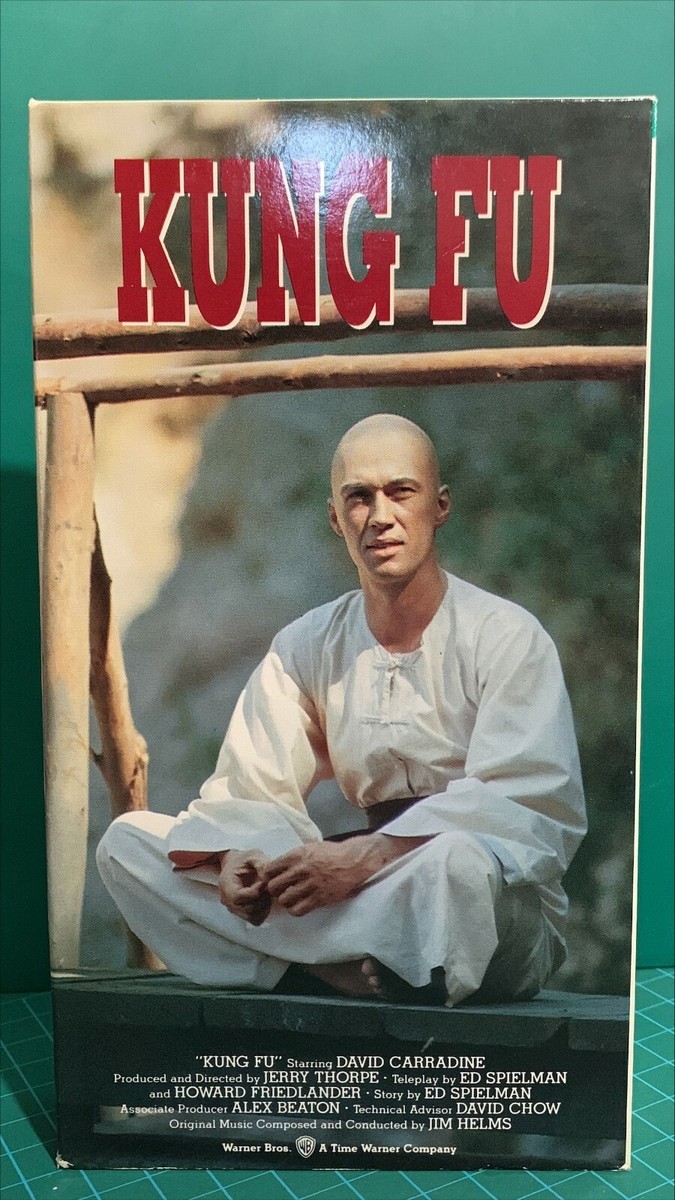 Kung Fu VHS w/ David Carradine Warner Home Video Rare HTF