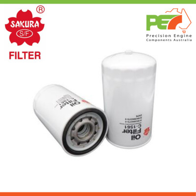 New * SAKURA * Oil Filter For ISUZU FRD110-260 7.8L FRR 2016-On
