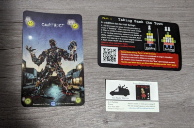 Rare If I'm Going Down Card Game Taking Back The Town Special Encounter VanRyder