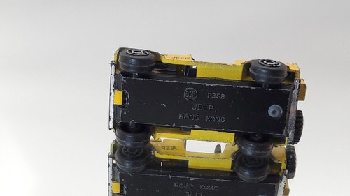 Jeep - Zee Toys - Yellow - # P368 - Picture 9 of 9