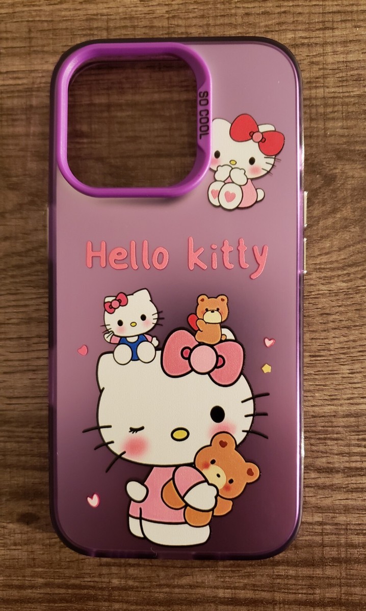HELLO KITTY MAISON de SABRÉ iPhone16 Pro iPhone 16 Pro Case - Black Caviar (Hello Kitty) – MAISON de SABRÉ