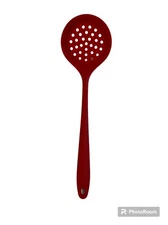 1 Pcs Kitchenware Silicone Kitchen Utensils Soup Spoon Spatula Strainer