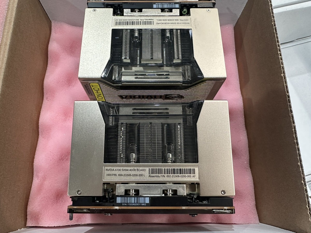 Nvidia HGX A100 8 GPU SXM4 AI Baseboard W/ 8x A100 40GB SXM4