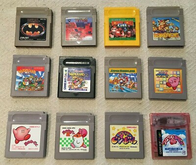 Nintendo Original Gameboy Games You Pick Mario Tetris Megaman DK