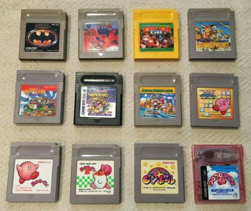 auroch Hubert Hudson Med andre ord Nintendo Original Gameboy Games You Pick Mario Tetris Megaman DK Wario  Kirby | eBay