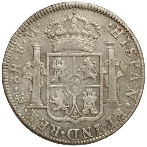 España. Carlos IV. 8 Reales. 1795. Mexico. FM. - Picture 2 of 2