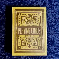 DKNG Gold Wheel Edition Playing Cards Art of Play Dan And Dave