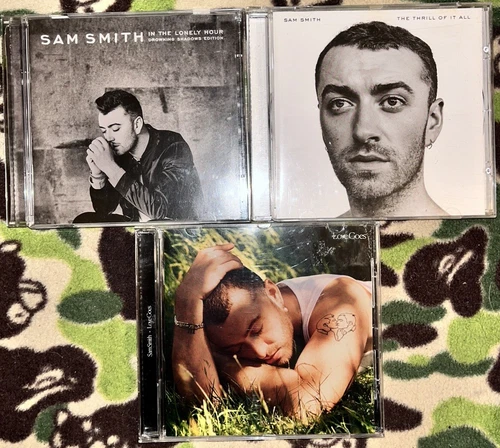 SAM SMITH 4 CDS IN THE LONELY HOUR DROWNING SHADOWS THRILL OF IT ALL LOVE GOES