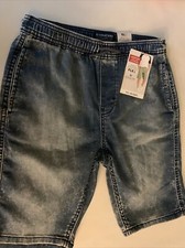 size XL 14-16 youth boys levis strauss pull on shorts