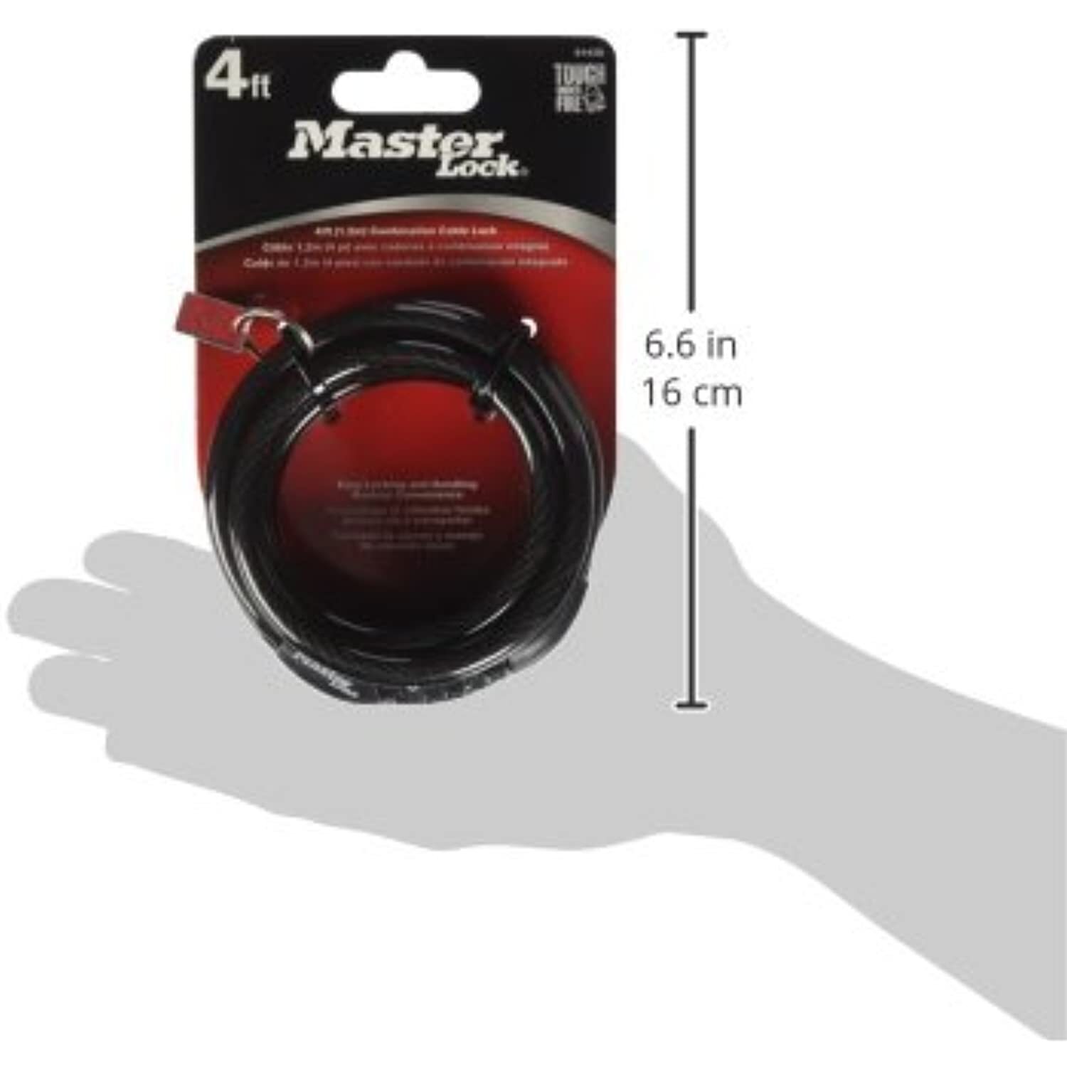 Master Lock 8143D Bike Lock Cable with Combination eBay