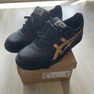 ASICS Japan Pro Black and Pure Gold Size #asics #skate