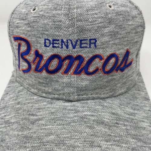 Cappello vintage Denver Broncos grigio erica scritta specialità sportive snapback anni 90 - Foto 2 di 11