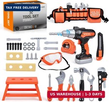 Kids Tool Set Toddlers Tool Kit Kid Toddler Tools Belt 3 4 5 Year Old Constructi