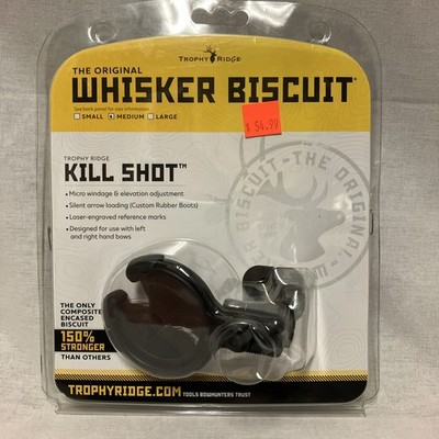 Trophy Ridge AWB500M Kill Shot Whisker Biscuit Medium - Black