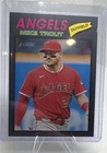Topps 2026 Heritage Base Set Mike Trout Los Angeles Angels #163 Baseball Card