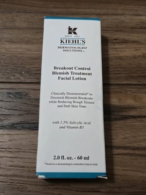 Kiehl's Breakout Control Blemish Treatment Facial Lotion 2oz 60ml  BNIB