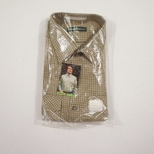 FRANKONIA JAGD Herren Hemd Gr. 44 mehrfarbig Vintage Jagdhemd Langarm Kentkragen