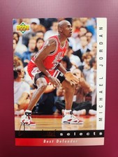 Michael Jordan 1992/93 Upper Deck Jerry West Selects JW4