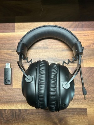 Logitech G PRO X Black Over-Ear Gaming/ Work Headset NEVER USED