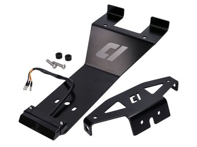 Hinterraddurchgang / Kennzeichenhalter Doppler für Rieju MRT 50, Marathon 125