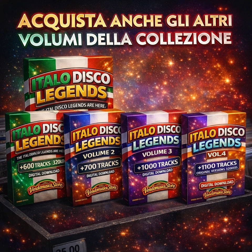 ITALO DISCO VOL.5 1000 TRACKS MP3 320KBPS DJ COLLECTION FULL TRACKLIST - Bild 4 von 4