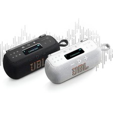 JBL Tuner 3 Portable Bluetooth Speaker FM Radio Waterproof Black White
