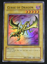 Curse of Dragon LOB-066 Legend of Blue Eyes White Dragon