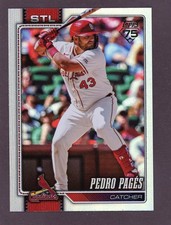 2026 Topps RAINBOW FOIL Parallel Pedro Pages St. Louis Cardinals