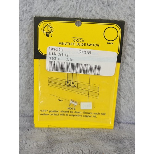 CK1011 Miniature Slide Switch for Circuits and Electronics