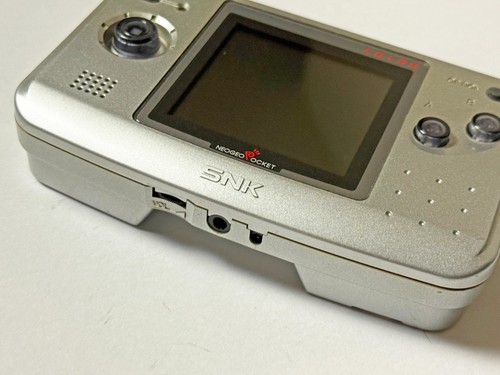 Neo Geo Pocket Color Platinum Silver Console Only SNK Handheld Game Japan JP - Picture 3 of 9