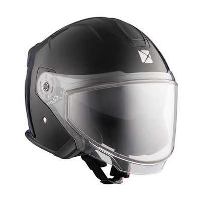 CKX Black Razor RSV Snow Helmet w/Dual Lens Shield ( Size L / Large ) 509134