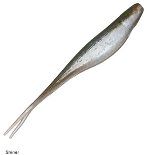 4 Inch Soft Jerkbait Saltwater Fishing Lure Scented Durable Weedless Rigging - Picture 5 of 9
