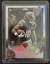 Topps Chrome Fortune 15 Luther Burden III F15-28 Chicago Bears Rookie Refractor