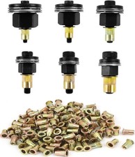 Rivet Nut PliersSet 186teilig M3 M4 M5 M6 M8 M10 Rivet Nuts Werkzeug