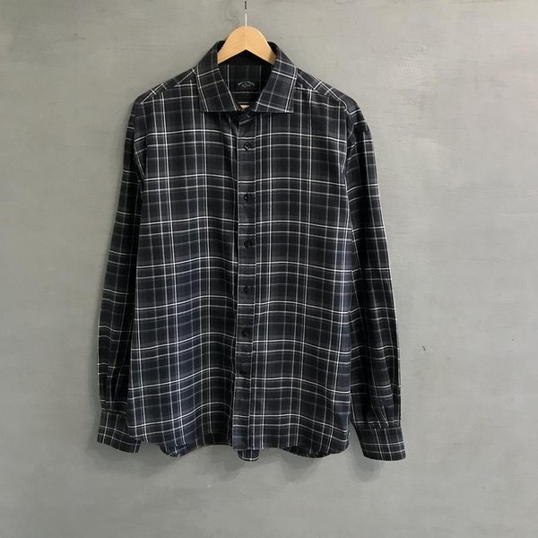 Men Paul & Shark Shirt Grey Cotton 44 / XXL / 52 #1UZJ