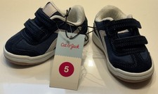 Cat Jack Navy Blue/ Grey, Size 5 Toddler Sneakers with Tag; Hook Loop