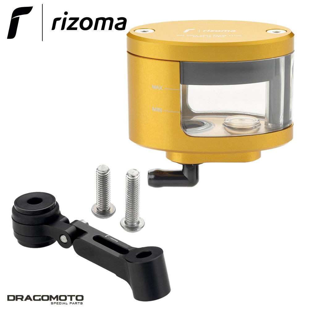 Réservoir liquide Rizoma CT127G Or, l'orfèvrerie pour Street Triple RS