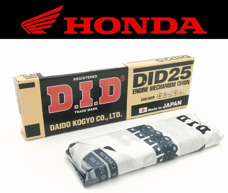Cadena de leva de distribución D.I.D OEM Honda XL185S XR185 TR200 TLR200 XL200R XR200R Foto 2 de 3