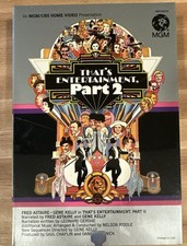 SEALED MGM/CBS Home Video That's Entertainment Part 2 Betamax Fred Astaire