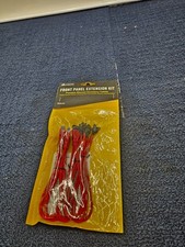 (QTY 2) Corsair Front Panel Extension Assembly Sleeved Accessory Cables 30cm Red