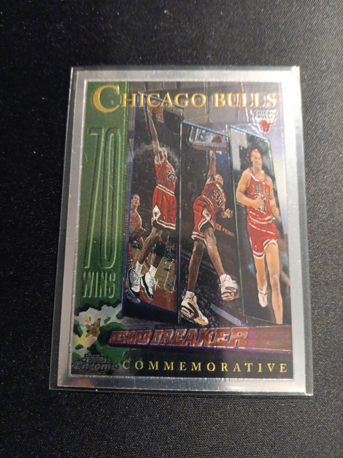 1996-97 Topps Chrome - Chicago Bulls #72