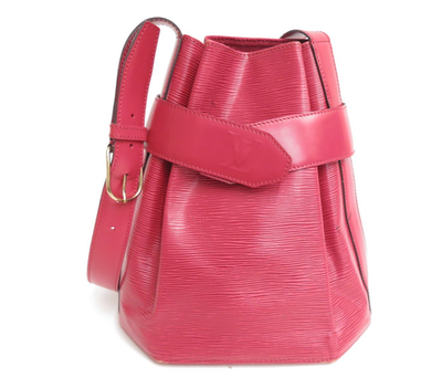 、 Authentic Louis Vuitton Epi Sac de Paule PM Shoulder Bag F#44489