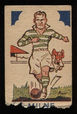 Trade Card, A&J Donaldson, Sportfavoriten, 1953, R Milne, Celtic, #153