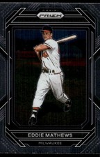 Eddie Mathews 2023 Panini Prizm #280 Braves MLB READ FREE SHIPPING AutographDen